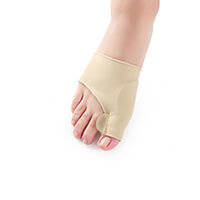 Эластичный разделитель первого и второго пальцев на ноге с силиконовой вставкой в области “косточки” арт. БП5